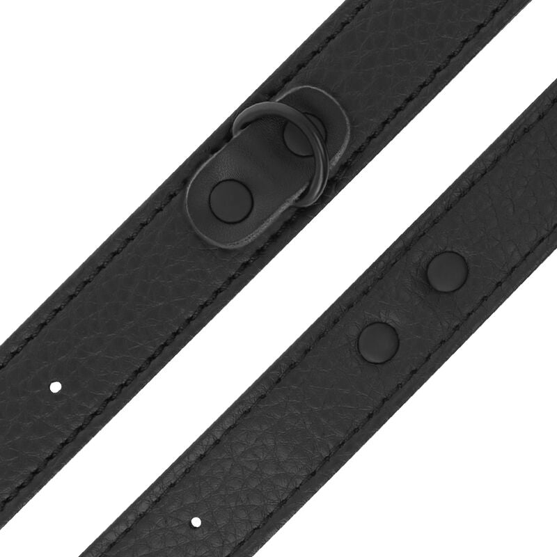 DARKNESS - WIDE THIN TEXTURED HANDCUFFS - 2