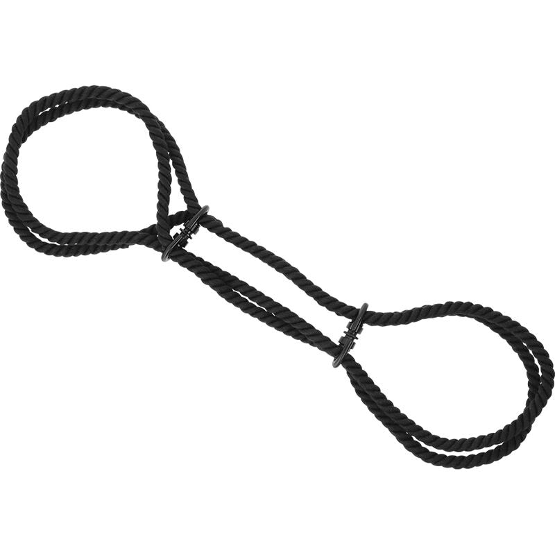 DARKNESS - 100% COTTON ROPE HANDCUFFS OR ANKLE HANDCUFFS - 4