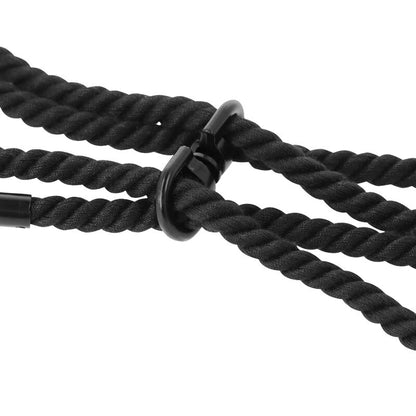 DARKNESS - 100% COTTON ROPE HANDCUFFS OR ANKLE CUFFS.