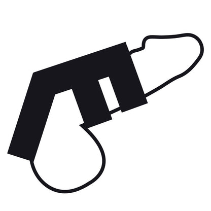 DARKNESS - ADJUSTABLE LEATHER DOUBLE COCK AND TESTICLE RING