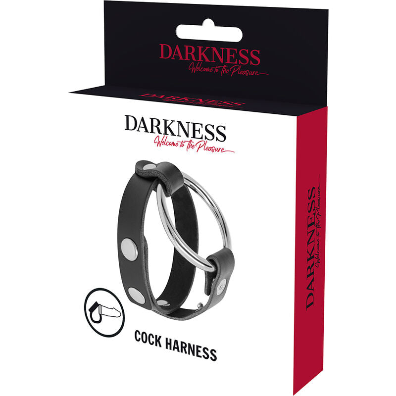 DARKNESS - BDSM COCK AND TESTICLE RING - 4