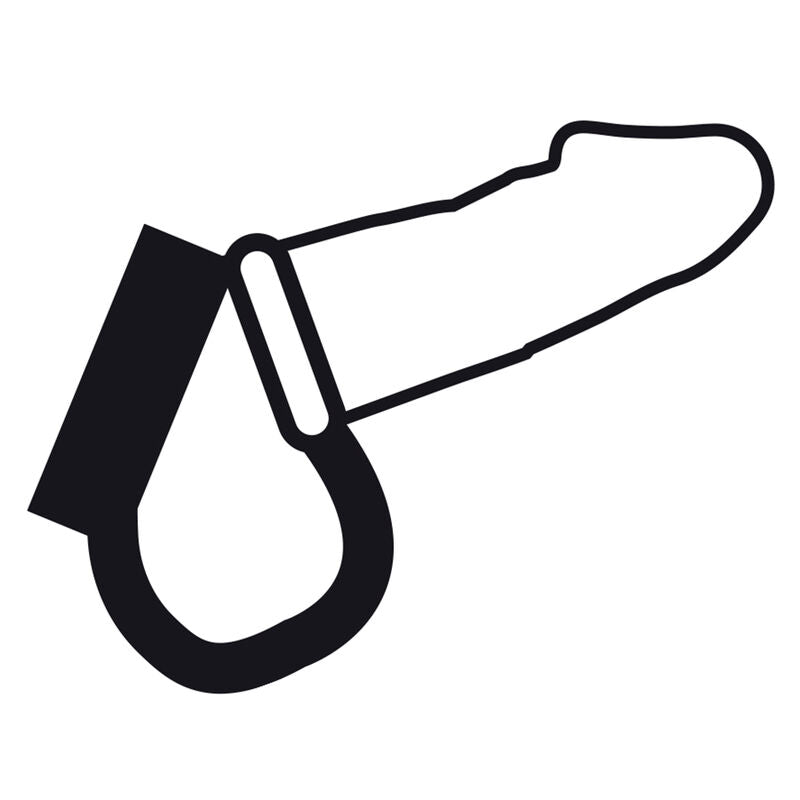 DARKNESS - BDSM RING FOR COCK AND TESTICLES