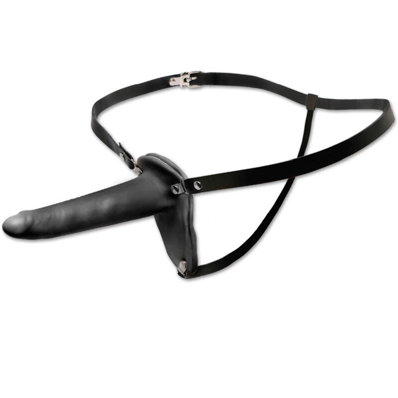 FETISH FANTASY SERIES - LEATHER STRAP-ON - 3