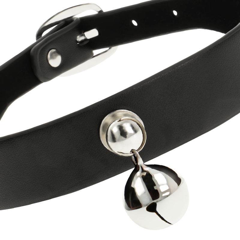 COQUETTE CHIC DESIRE - VEGAN LEATHER NECKLACE WOMAN RATTLE ACCESSORY - 2