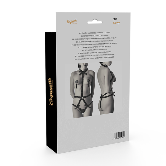 COQUETTE CHIC DESIRE - DELUXE BLANKET LINGERIE SET