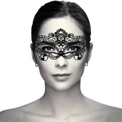 COQUETTE CHIC DESIRE - LACE MASK BLACK - 6
