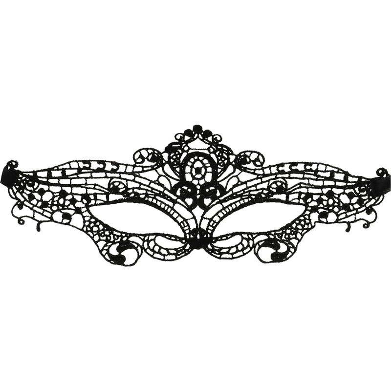 COQUETTE CHIC DESIRE - LACE MASK BLACK - 2