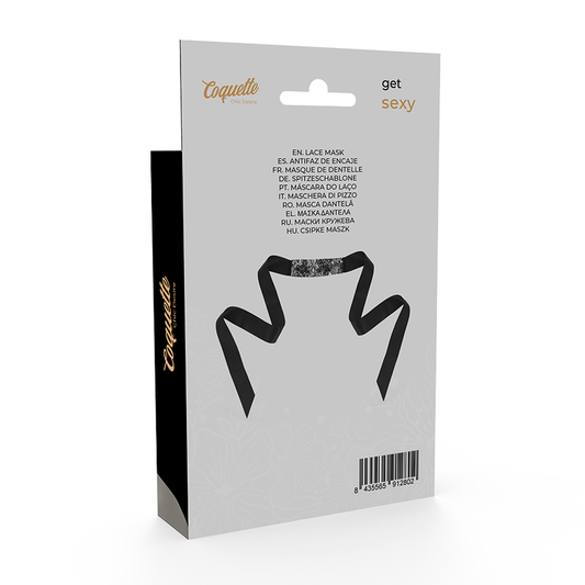 COQUETTE CHIC DESIRE - LACE MASK BLACK - 1