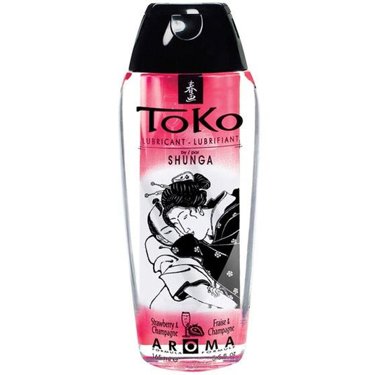 SHUNGA - TOKO STRAWBERRY AND CHAMPAGNE LUBRICANT AROMA - 1