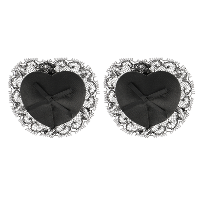 COQUETTE CHIC DESIRE - NIPPLE COVERS LACE BLACK - 2