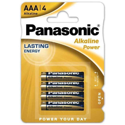 PANASONIC - BATTERIA BRONZO AAA LR03 4U - Secretroomsexyshop