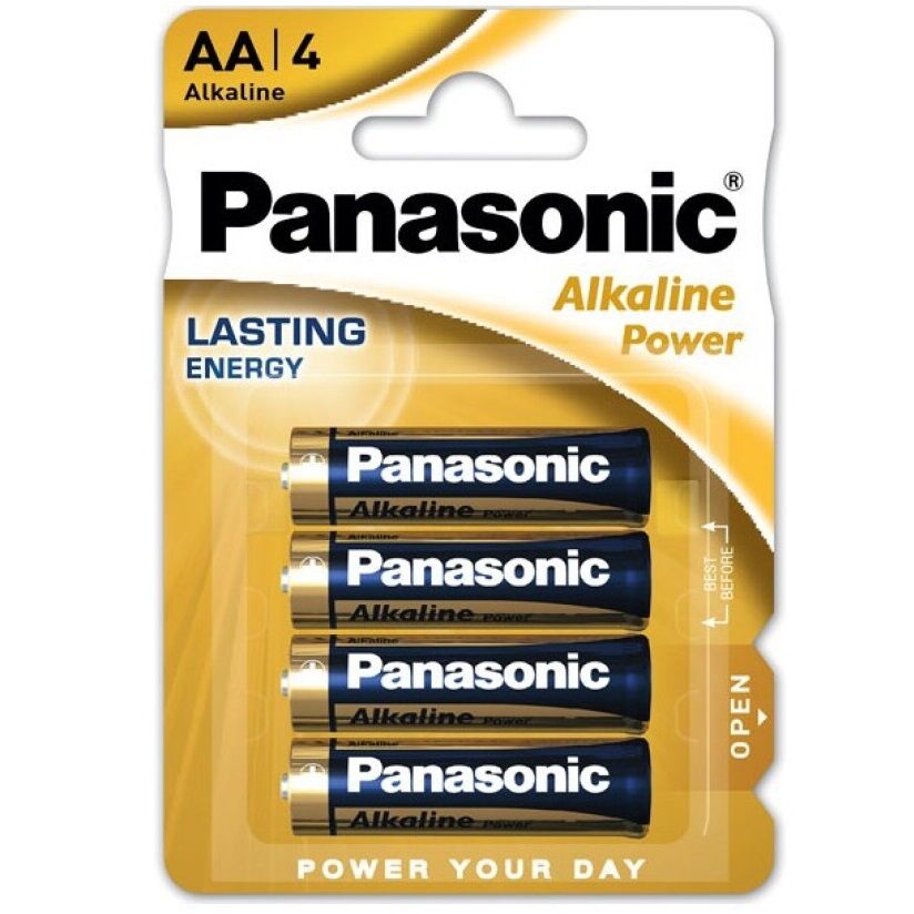 PANASONIC - BRONZE BATTERY AA LR6 4U - 1