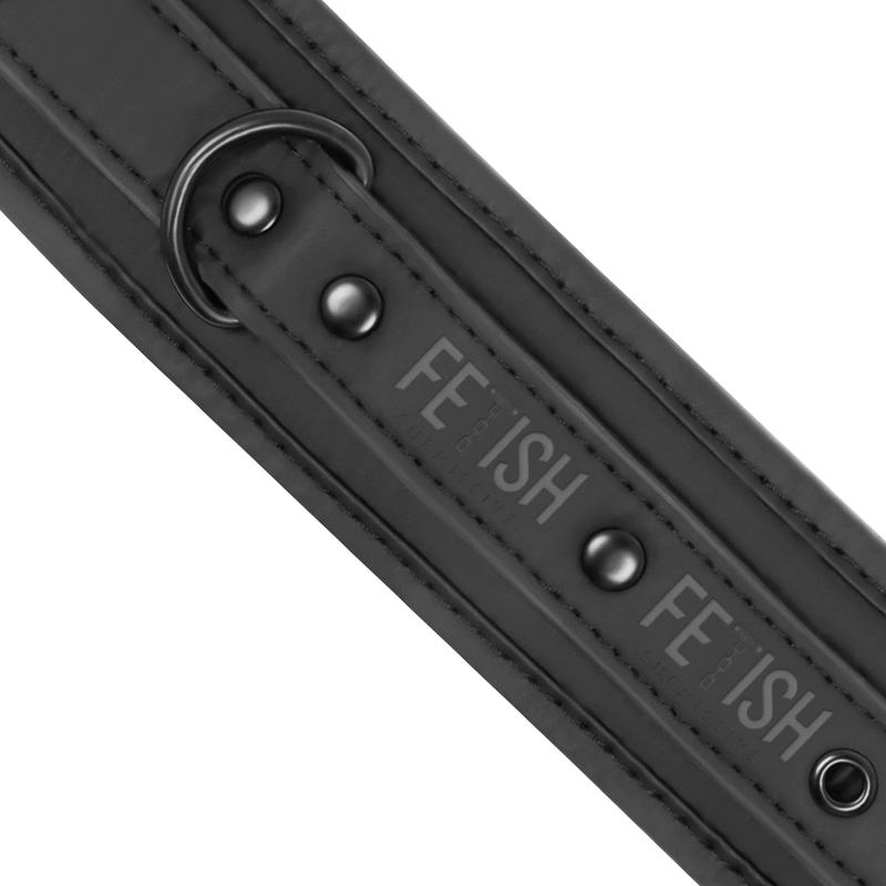 FETISH SUBMISSIVE - OPEN LEGS POSITION WITH NOPRENE LINING HANDCUFFS - 9