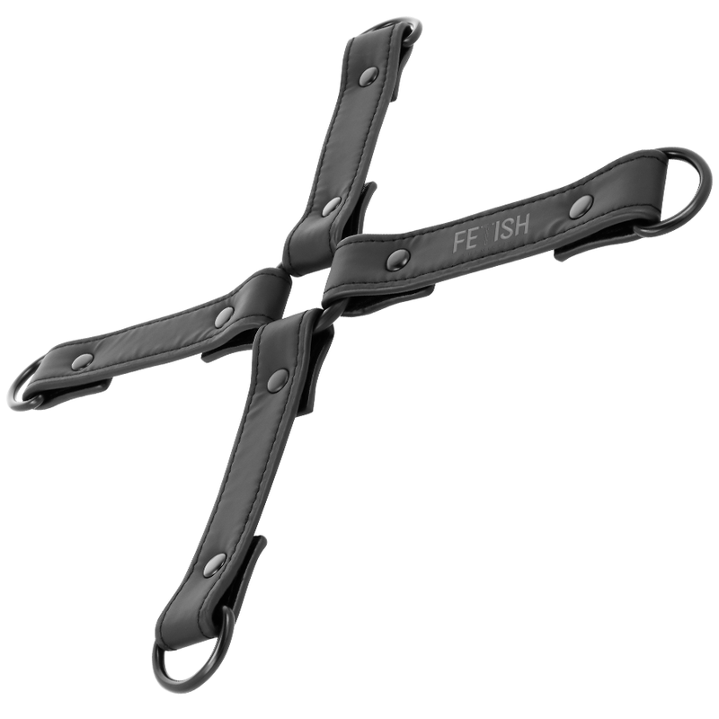 FETISH SUBMISSIVE - VEGAN LEATHER HANDCUFF UNION - 4