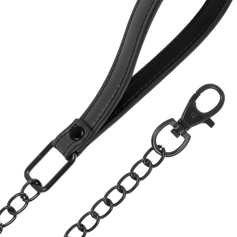 FETISH SUBMISSIVE - NOPRENE LINING CHAIN NECKLACE - 3