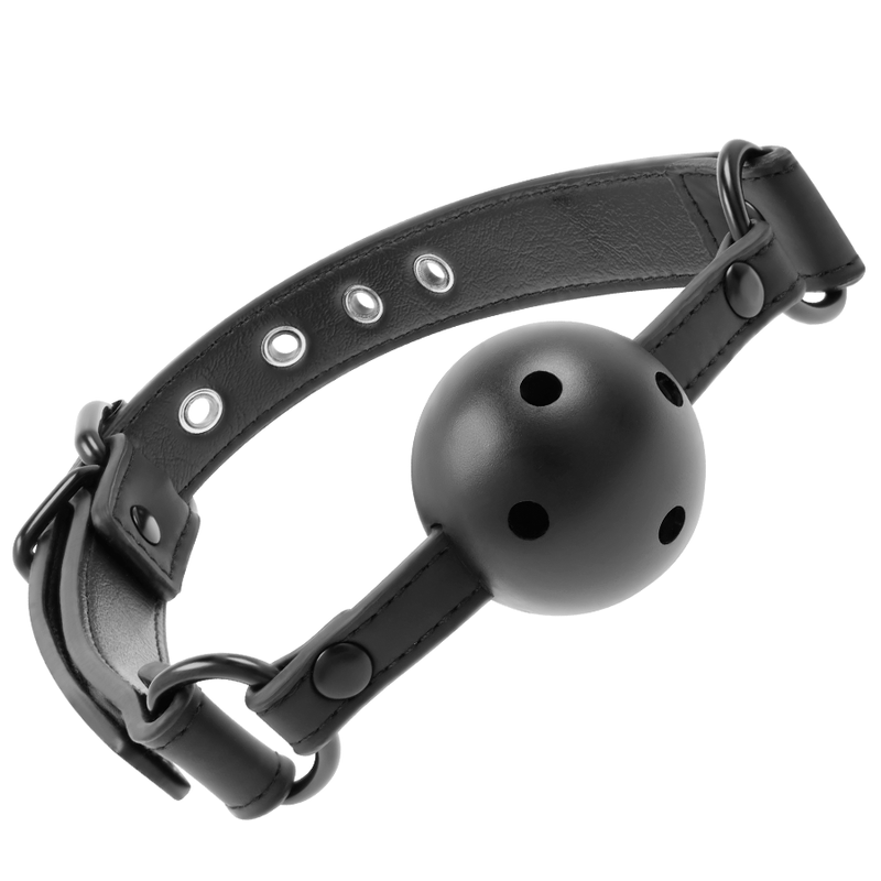 FETISH SUBMISSIVE - VEGAN BREATHABLE GAG - 4