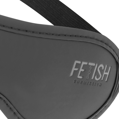 FETISH SUBMISSIVE - VEGAN LEATHER MASK II WITH NOPRENE LINING - 2