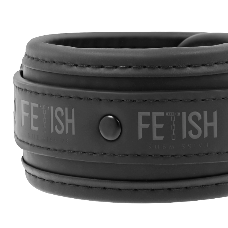 FETISH SUBMISSIVE - SET OF HANDCUFFS AND TIES WITH NOPRENE LINING - 7
