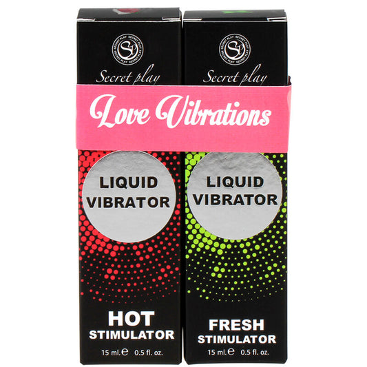 SECRETPLAY - LIQUID VIBRATOR LOVE VIBRATIONS PACK - 1