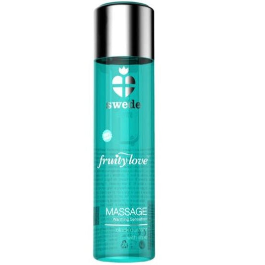 SWEDE - FRUITY LOVE WARMING EFFECT MASSAGE OIL BLACK CURRANT AND LIME 60 ML - 1