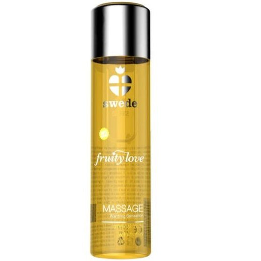 SWEDE - FRUITY LOVE WARMING EFFECT MASSAGE OIL TROPICAL FRUITY WITH HONEY 60 ML - 1