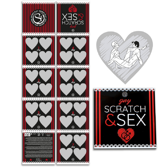 SECRETPLAY - SCRATCH & SEX GAY COUPLES GAME (ES/EN/FR/PT/DE) - 1