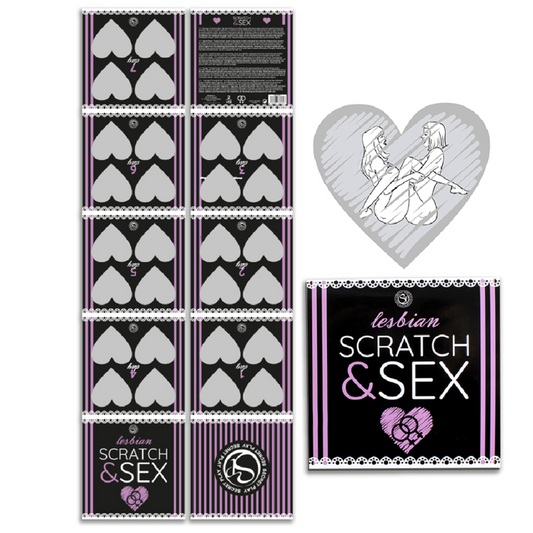 SECRETPLAY - SCRATCH & SEX GAME FOR COUPLES LESBIAN POSITIONS (ES/EN/FR/PT/DE) - 1