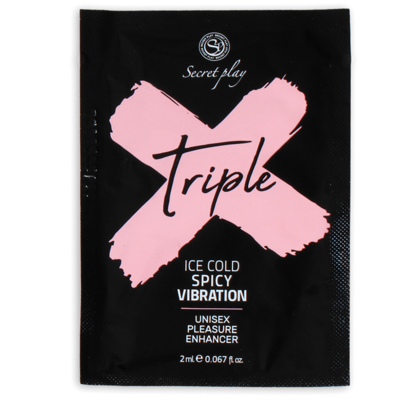 SECRETPLAY - SINGLE DOSE TRIPLE X PLEASURE INTENSIFIER - 1