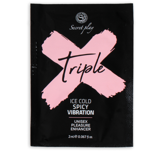 SECRETPLAY - SINGLE DOSE TRIPLE X PLEASURE INTENSIFIER - 1