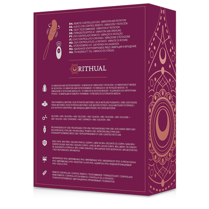 RITHUAL - ESHA EGG REMOTE CONTROL SYSTEM ROTATION + VIBRATION - 6
