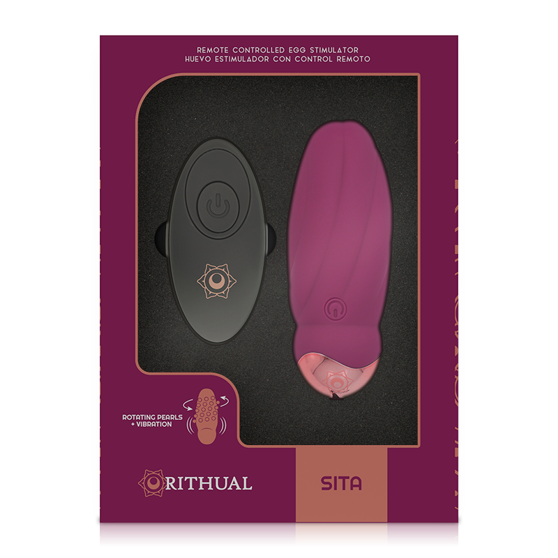 RITHUAL - SITA EGG REMOTE CONTROL BEAD ROTATION + VIBRATION - 4