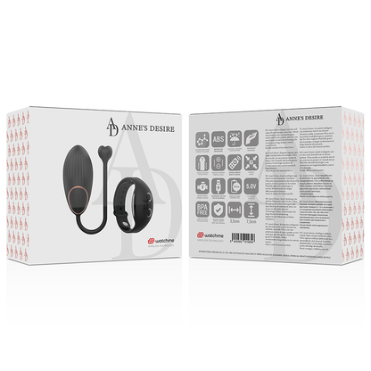 ANNE'S DESIRE - EGG REMOTE CONTROL TECHNOLOGY WATCHME BLACK - 11