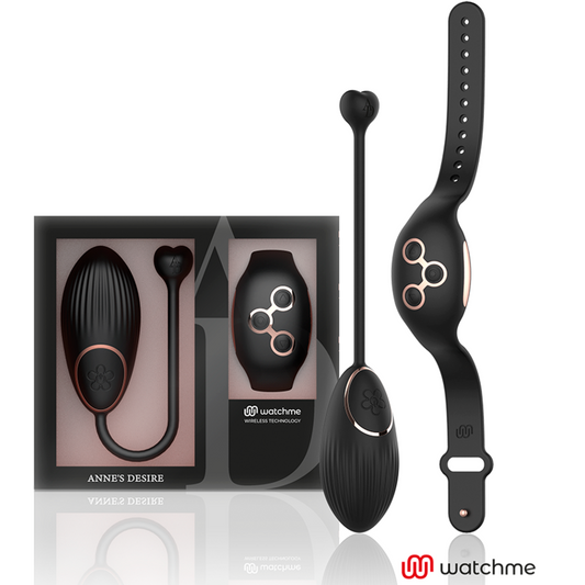 ANNE'S DESIRE - EGG REMOTE CONTROL TECHNOLOGY WATCHME BLACK/GOLD - 1