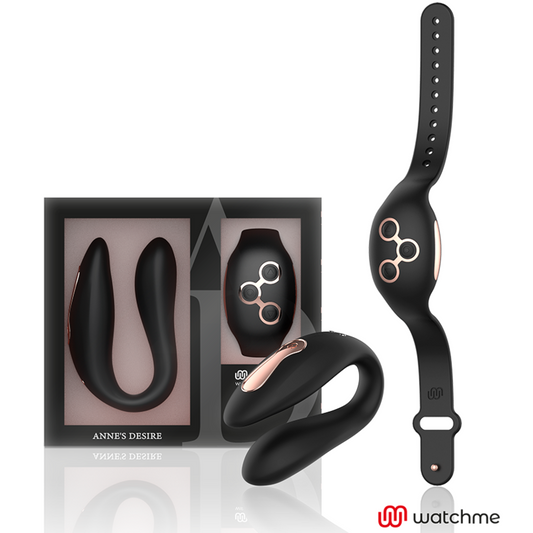 ANNE'S DESIRE - DUAL PLEASURE TECNOLOG A WATCHME BLACK/GOLD - 1