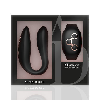 ANNE'S DESIRE - DUAL PLEASURE TECNOLOG A WATCHME BLACK/GOLD - 14