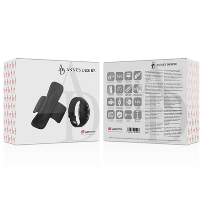 ANNE'S DESIRE - PANTY PLEASURE TECNOLOG A WATCHME BLACK - 12