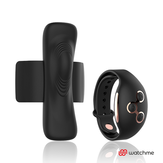 LE DÉSIR D'ANNE - PANTY PLEASURE TECHNOLOG A WATCHME NOIR/OR