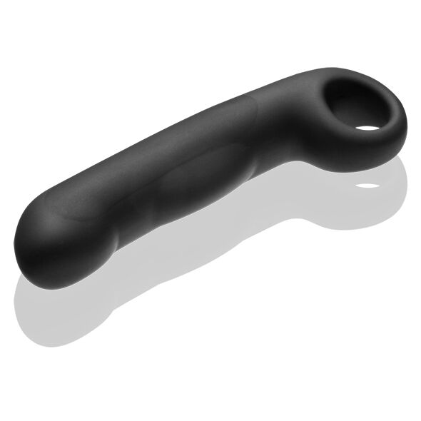 ELECTRASTIM - OVID SILICONE BLACK DILDO - 5