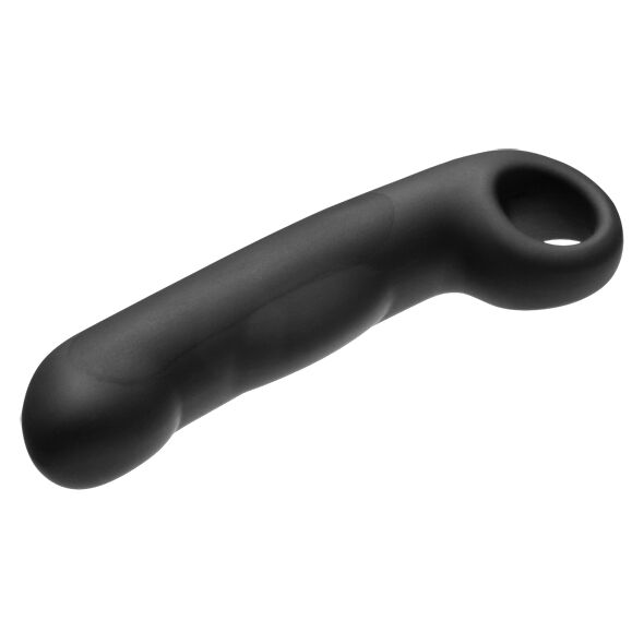 ELECTRASTIM - OVID SILICONE BLACK DILDO - 3