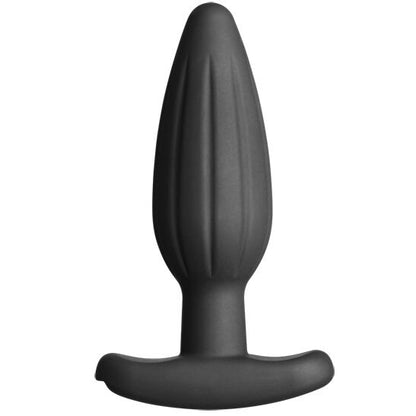 ELECTRASTIM - SILICONE BLACK ROCKER BUTT PLUG MEDIUM - 5