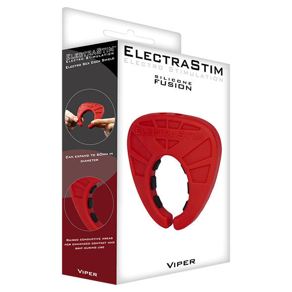 ELECTRASTIM - SILICONE FUSION VIPER COCK SHIELD - 2