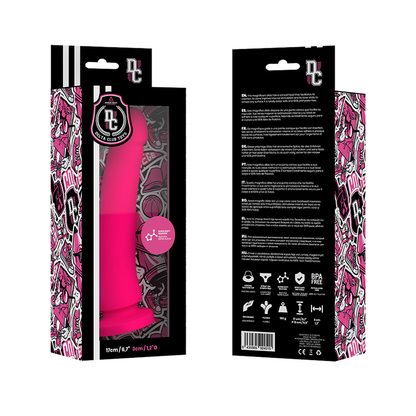 DELTA CLUB - TOYS PINK DILDO MEDICAL SILICONE 17 CM -O- 3 CM - 1