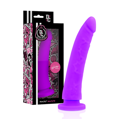 DELTA CLUB - TOYS HARNESS + PURPLE SILICONE DONG 17 CM -O- 3 CM