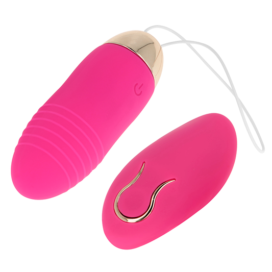 OHMAMA - REMOTE CONTROL VIBRATING EGG 10 SPEEDS PINK - 1