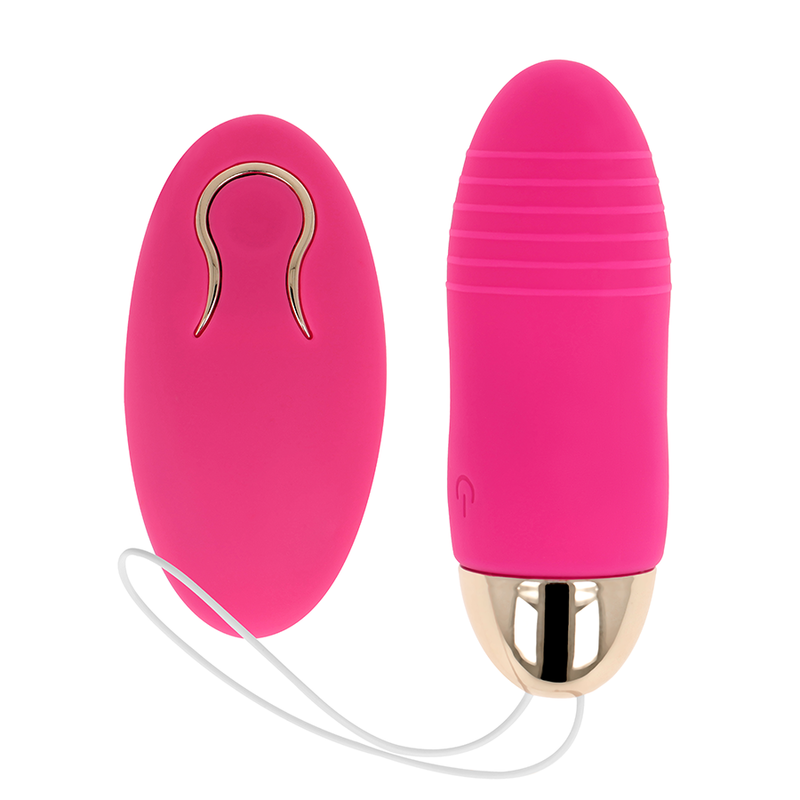 OHMAMA - REMOTE CONTROL VIBRATING EGG 10 SPEEDS PINK - 2