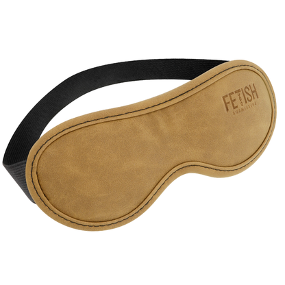 FETISH SUBMISSIVE ORIGEN - VEGAN LEATHER MASK WITH NEOPRENE LINING - 3