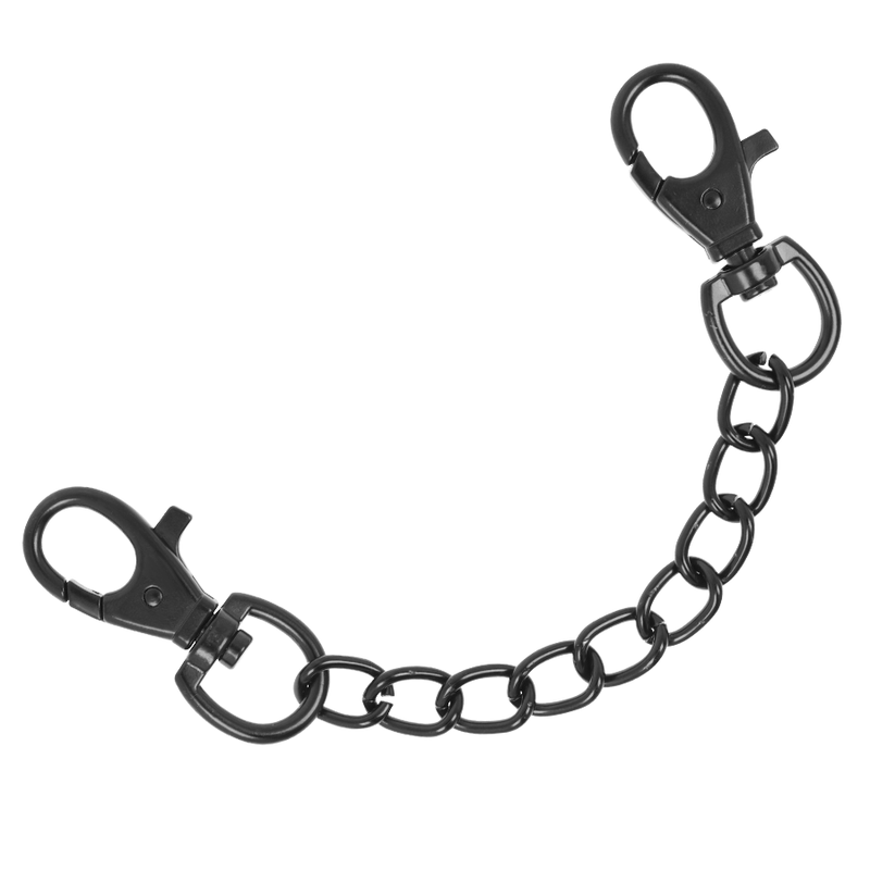 FETISH SUBMISSIVE ORIGEN - VEGAN LEATHER HANDCUFFS WITH NEOPRENE LINING - 8