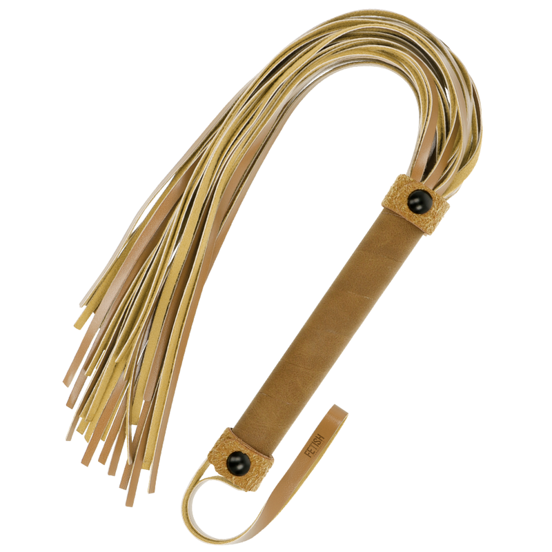 FETISH SUBMISSIVE ORIGEN - VEGAN LEATHER WHIP - 6