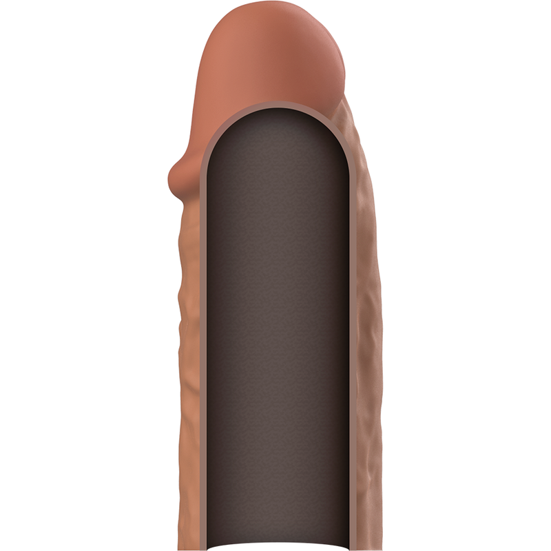 VIRILXL - LIQUID SILICONE V3 BROWN PENIS EXTENSION - 7