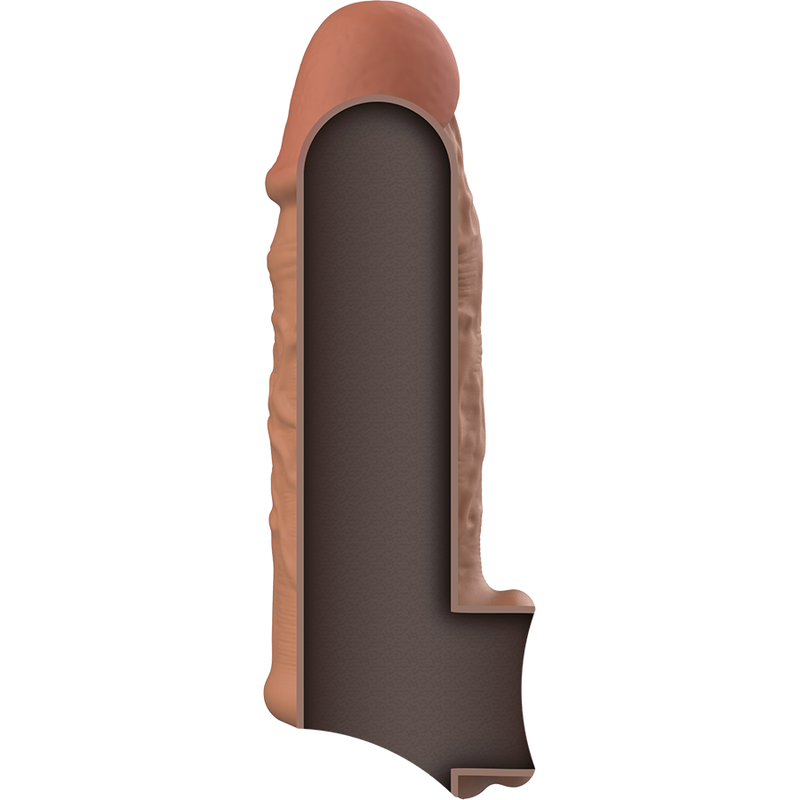VIRILXL - LIQUID SILICONE V7 BROWN PENIS EXTENSION - 8